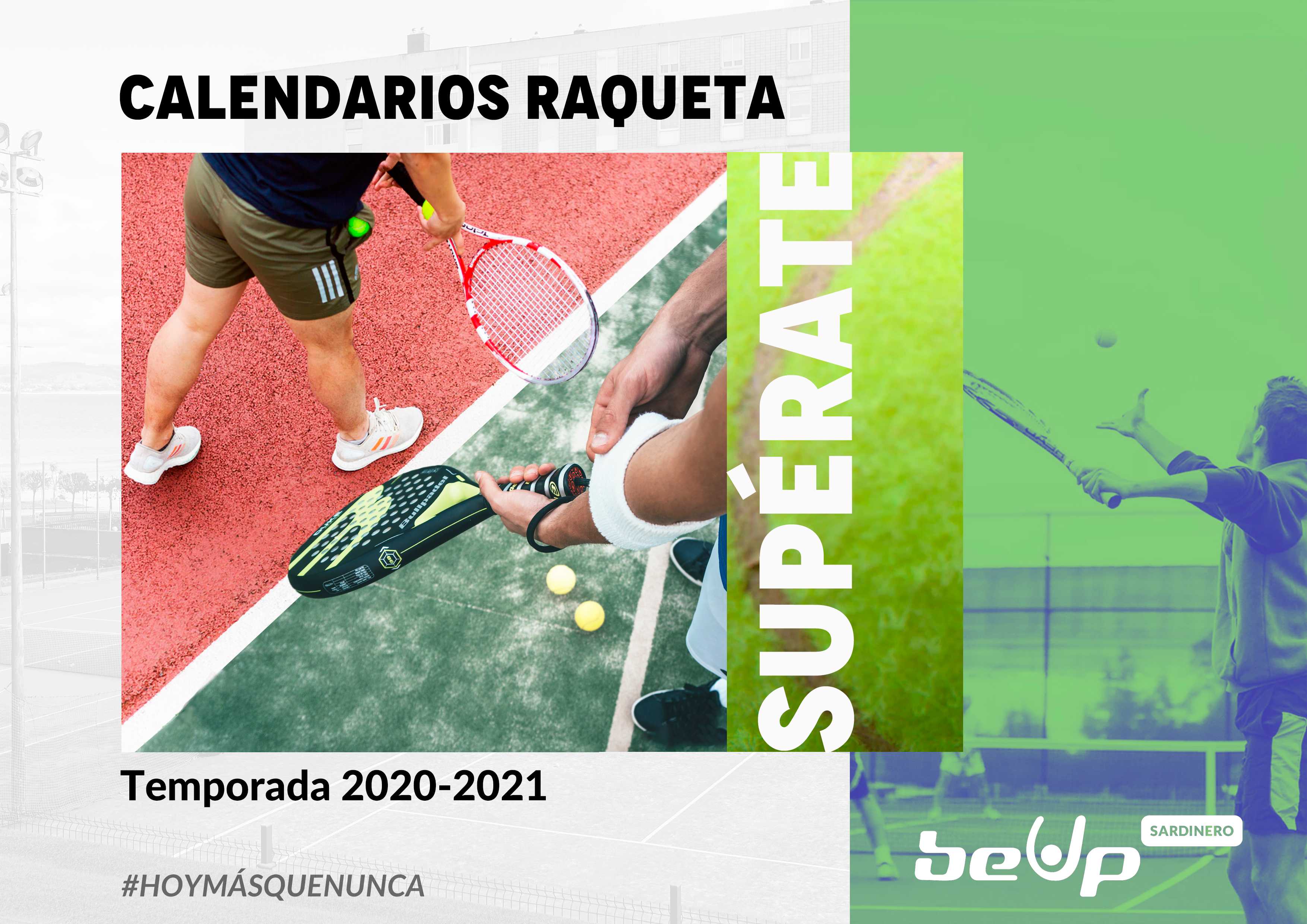 Calendarios raqueta 2020-2021